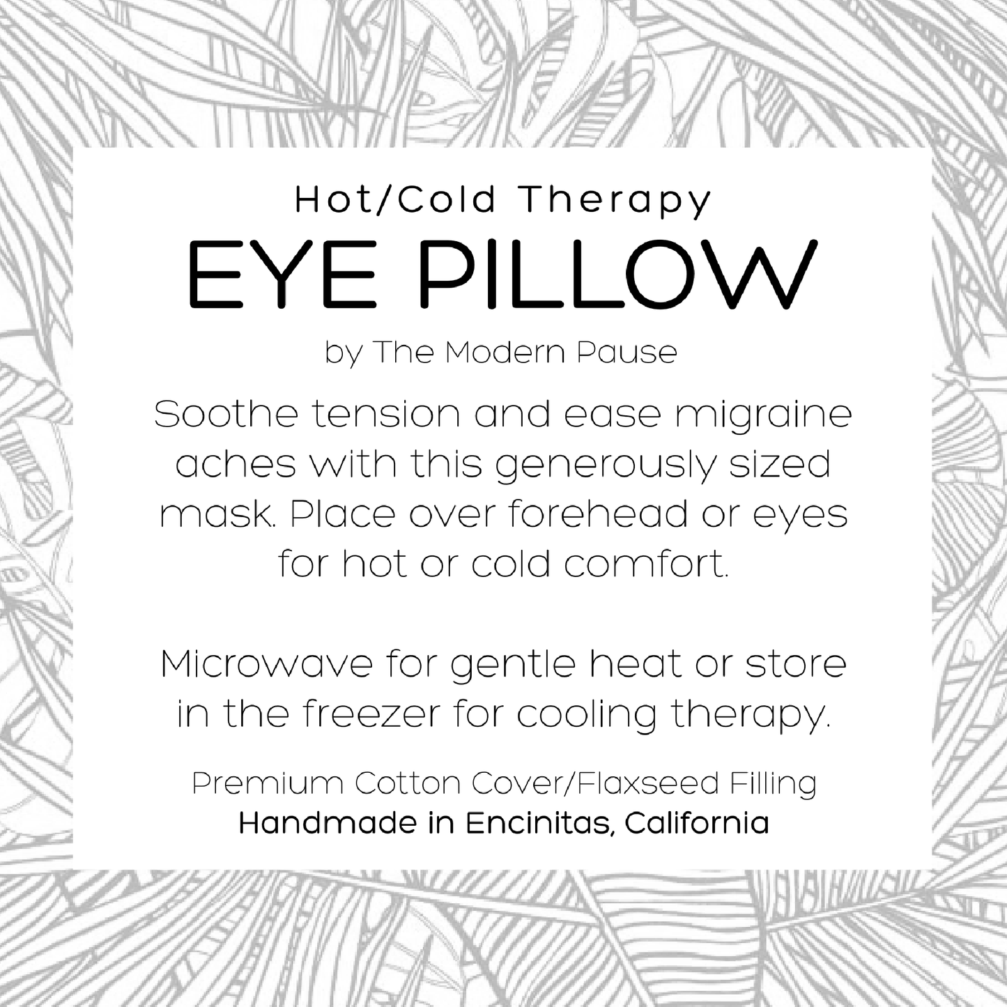 Eye Pillows- Summer Stripes