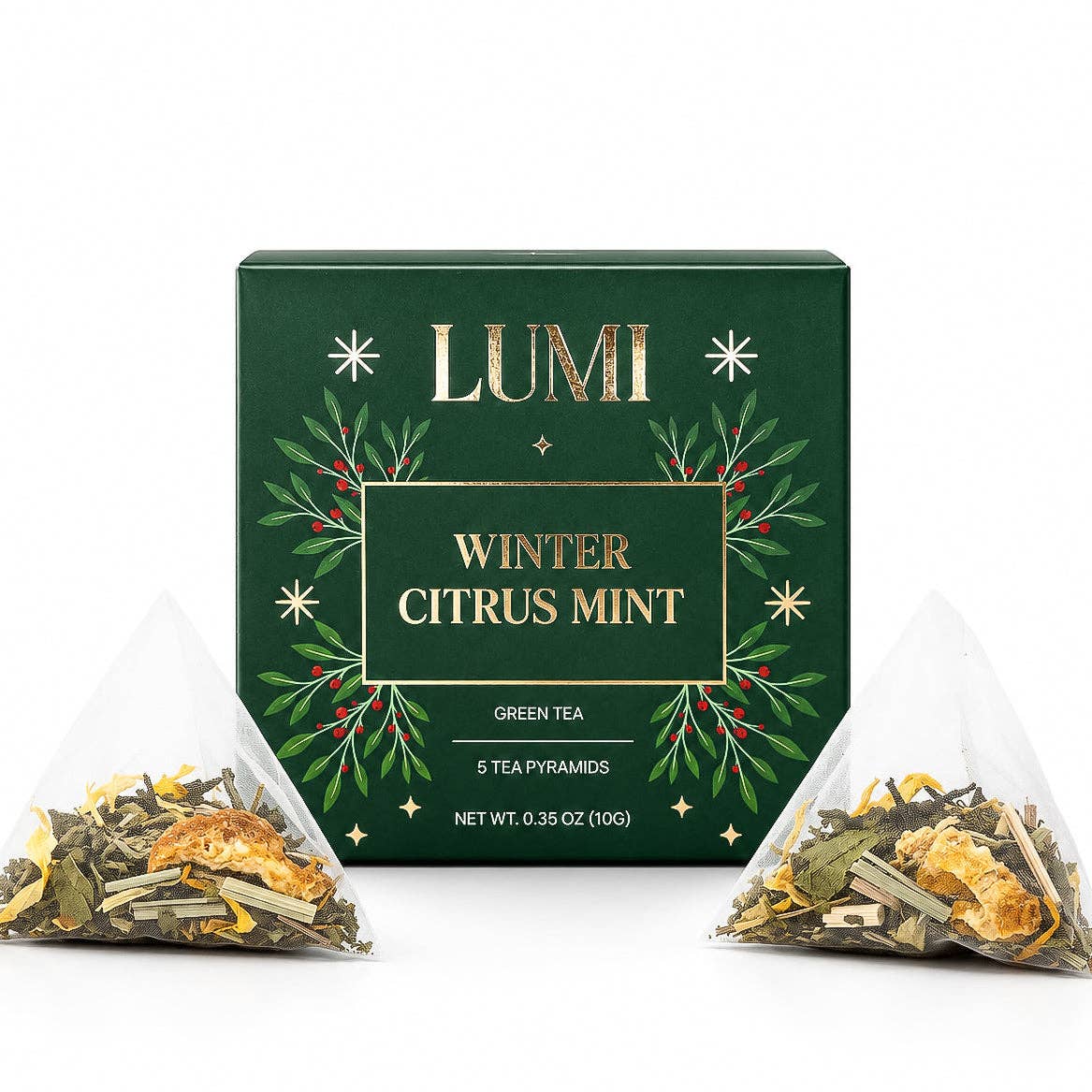 Winter Citrus Mint Green Tea