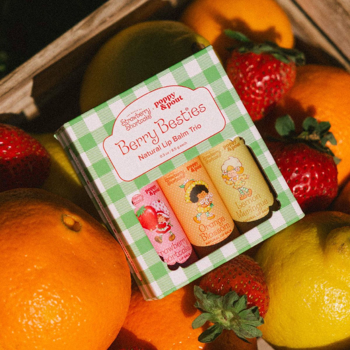 Lip Balm Trio Strawberry Shortcake | Berry Besties