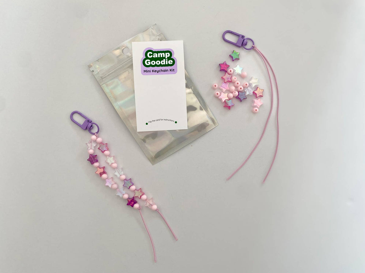 DIY Mini Keychain Kit | Cloud Candy Pink