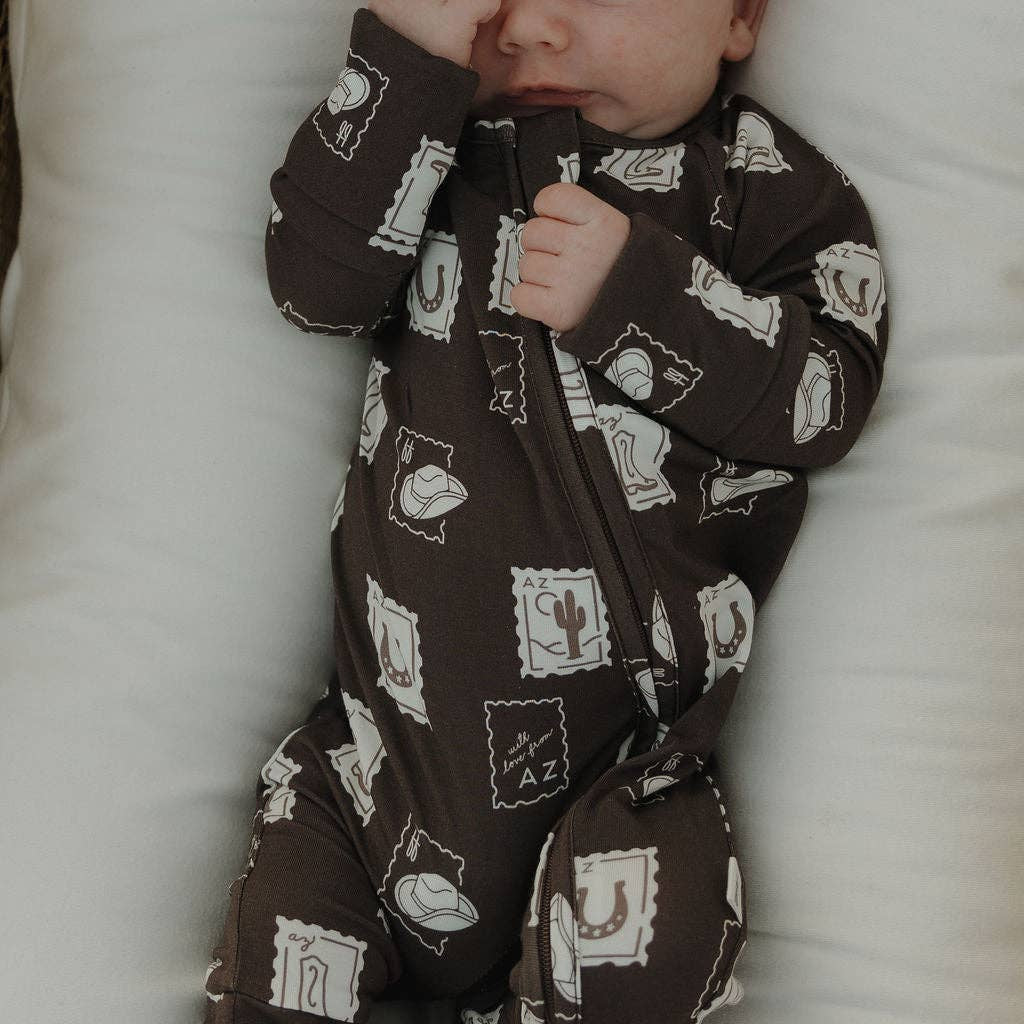 With Love from AZ | Bamboo Zip PJS