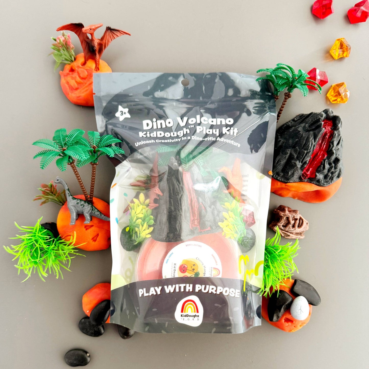 Dino Volcano KidDough Play Kit
