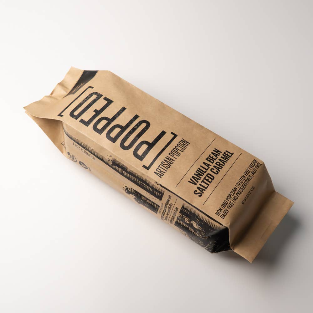 Vanilla Bean Salted Caramel Artisan Popcorn