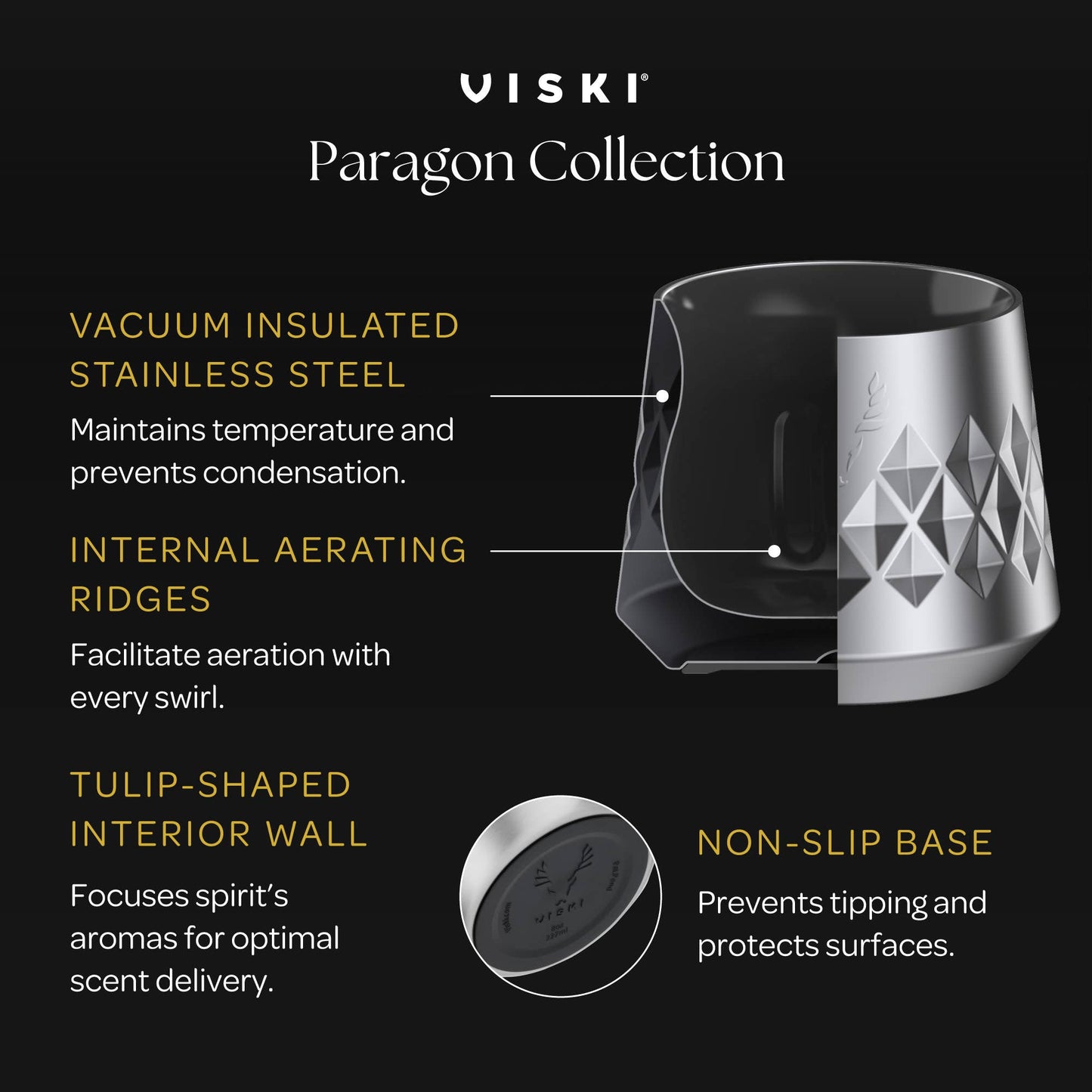 Paragon Insulated Stainless Steel Whiskey Taster
