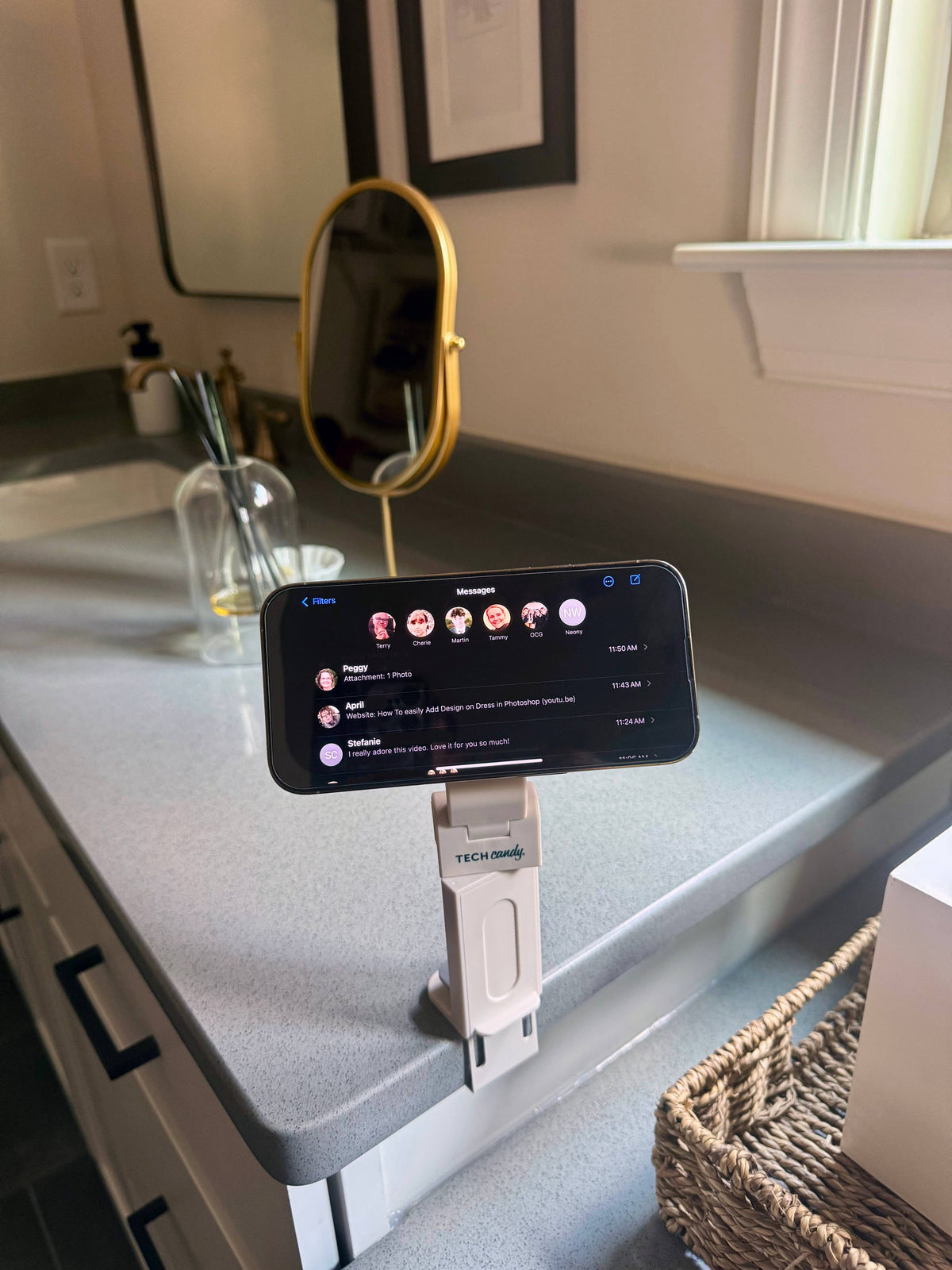 Hold It Right There Magnetic Phone Stand