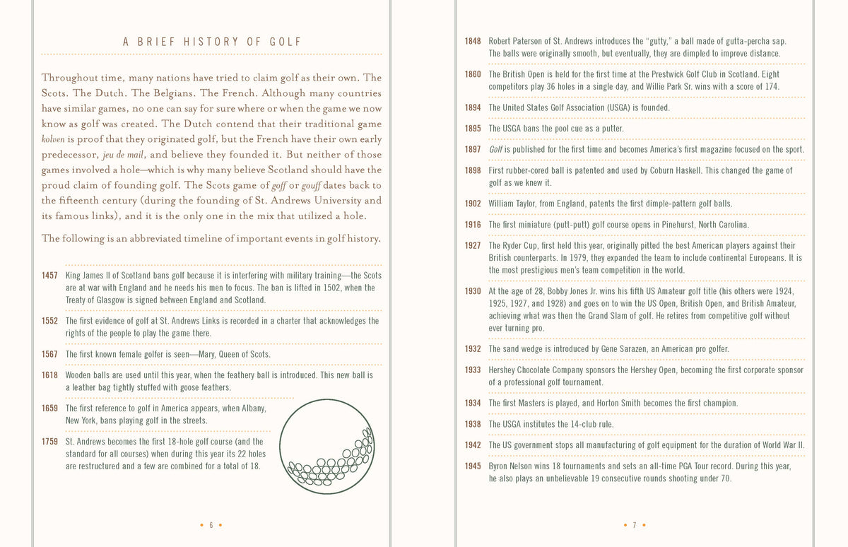 Ultimate Golf Journal