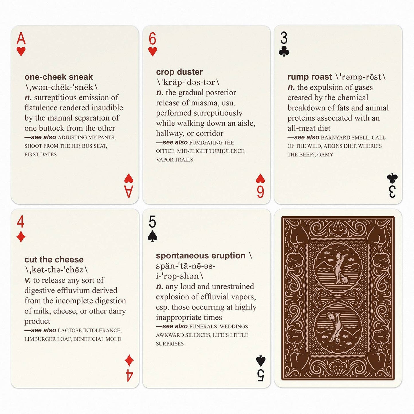 52 Farts Playing Cards Deck - vibeboxshop
