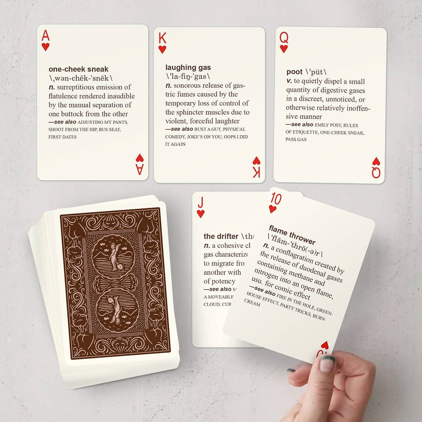 52 Farts Playing Cards Deck - vibeboxshop