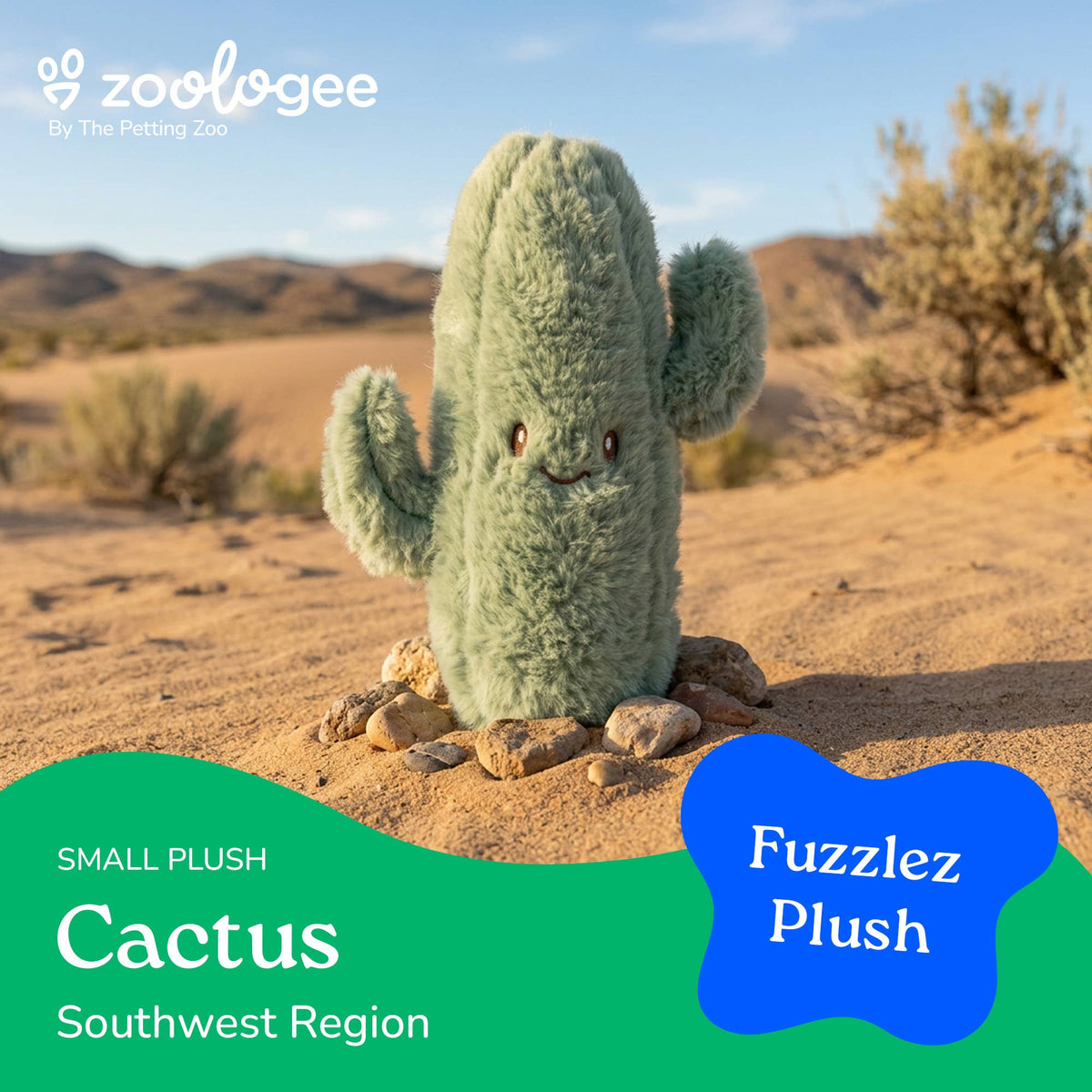 Fuzzlez Cactus 11"