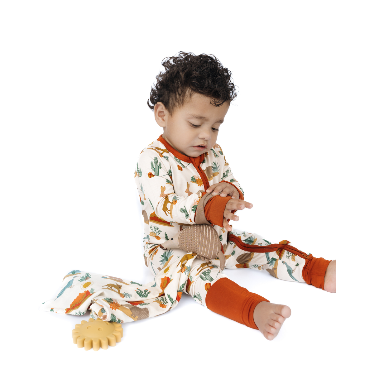Desert Friends Bamboo Baby Pajamas