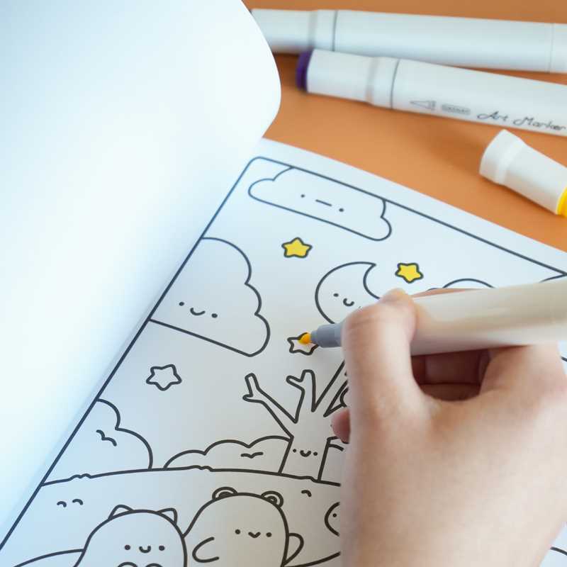 Spooky Cute & Cozy Coloring