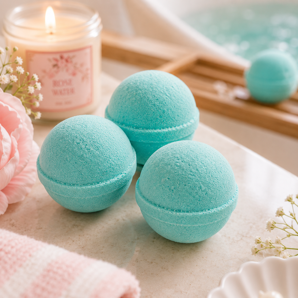 Mini Bath Bombs Gift Bag | North Pole