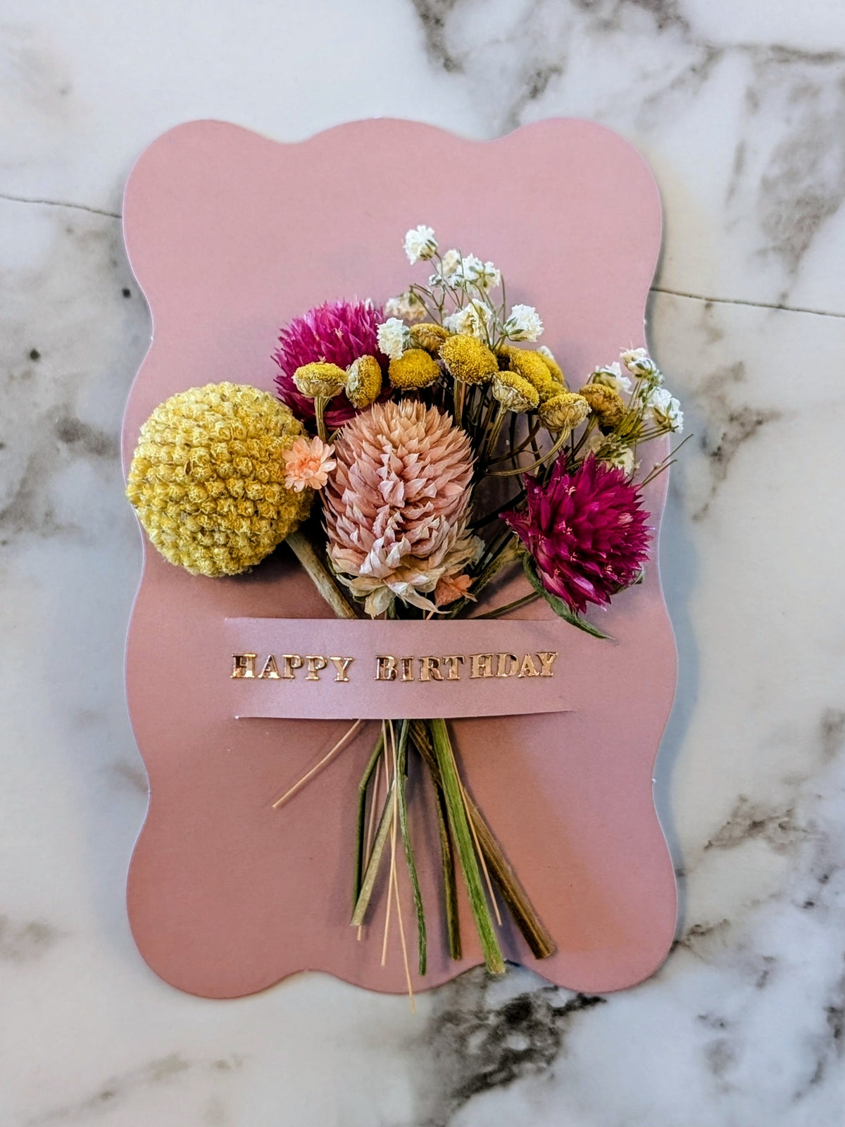 Dried Floral Cards