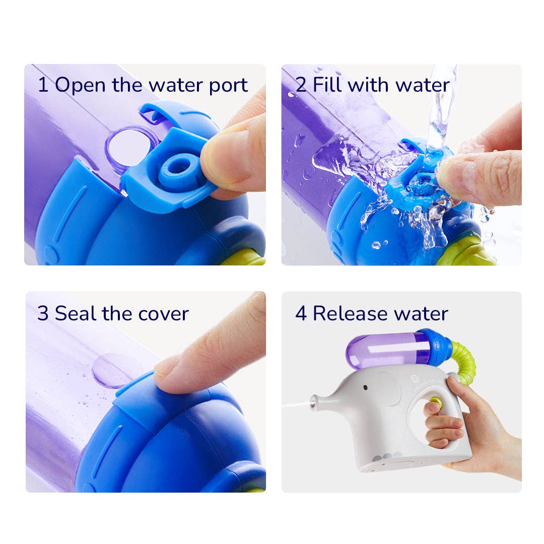 Bubble Blue Elephant Water Gun