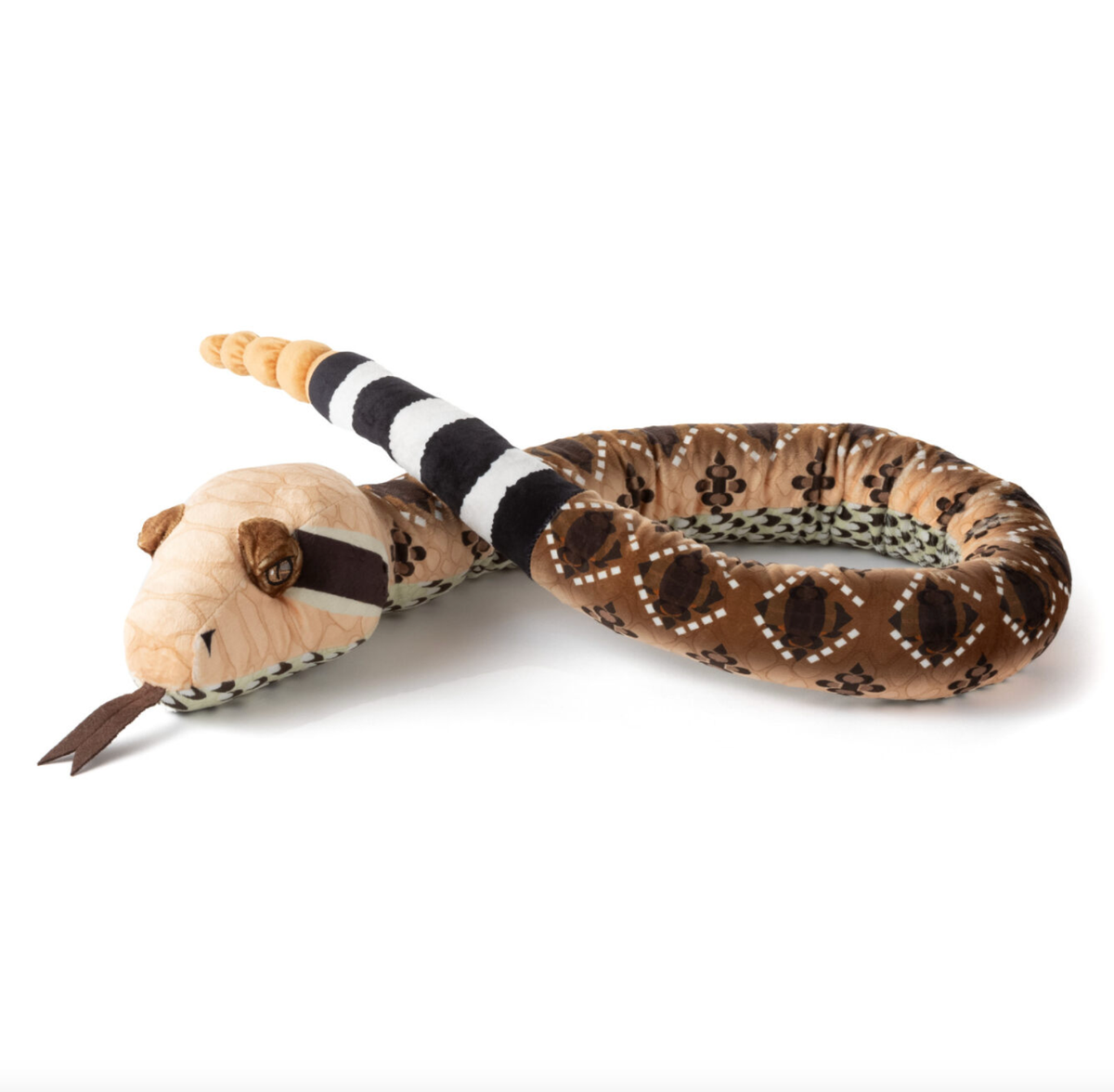 Earth Keeperz Western Diamondback Snake 54" (137cm) Recycled Plush