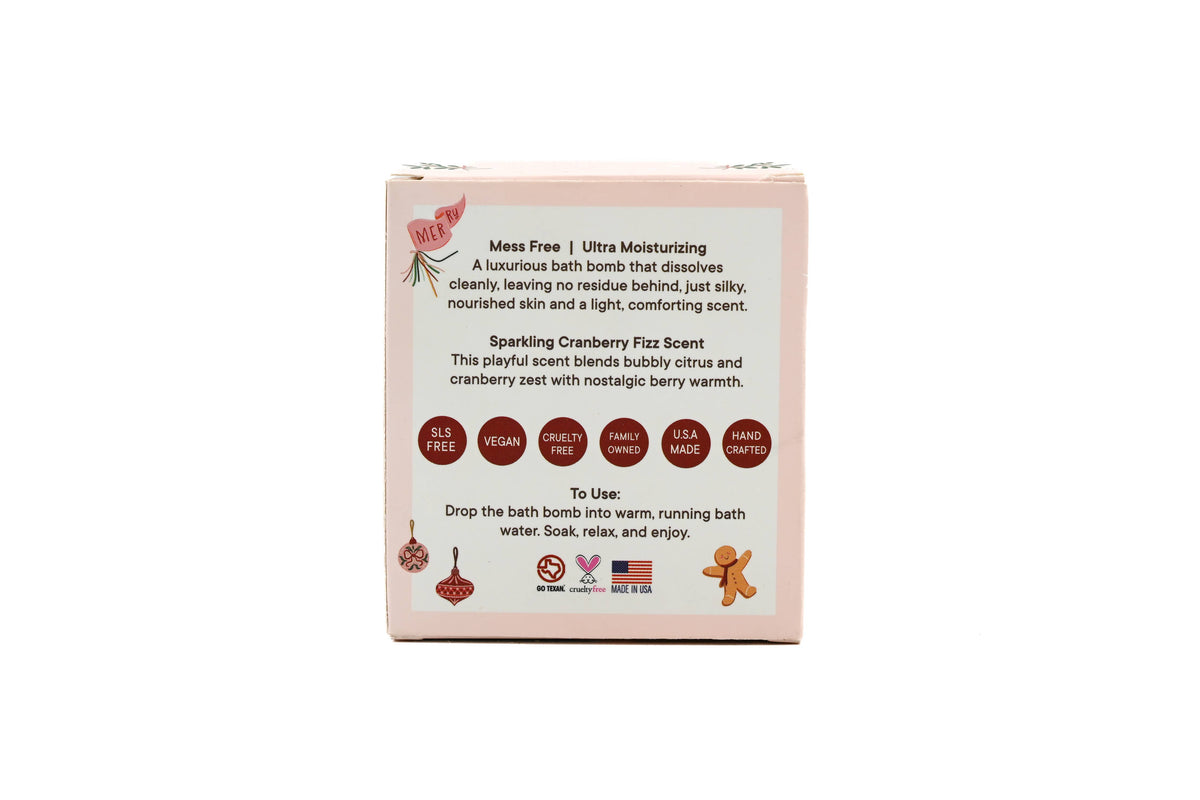 Christmas Friendship Bracelet Bath Bomb