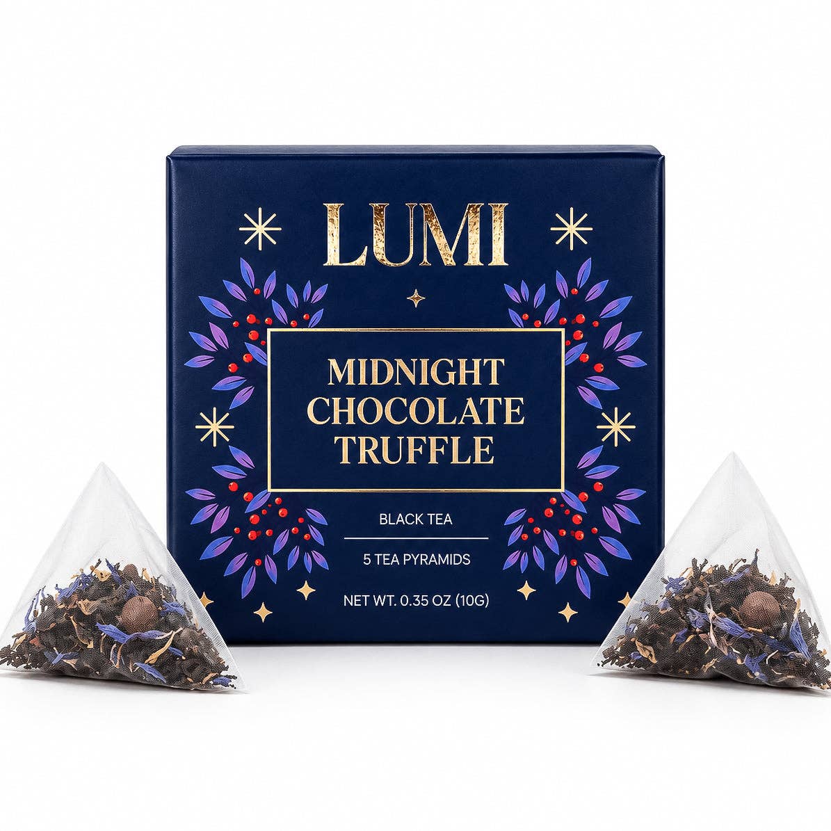 Holiday Midnight Chocolate Truffle - Tea Bags