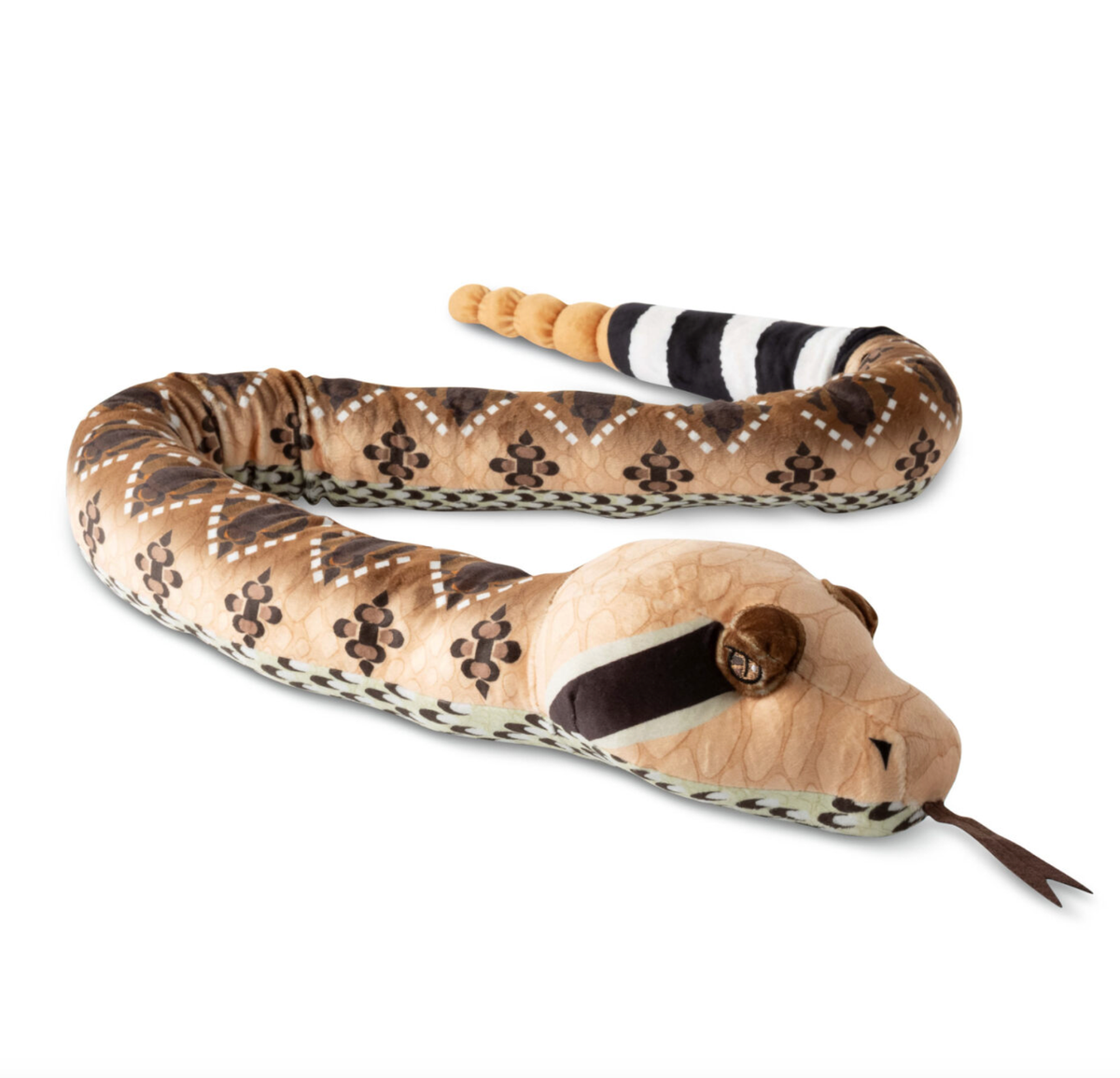 Earth Keeperz Western Diamondback Snake 54" (137cm) Recycled Plush