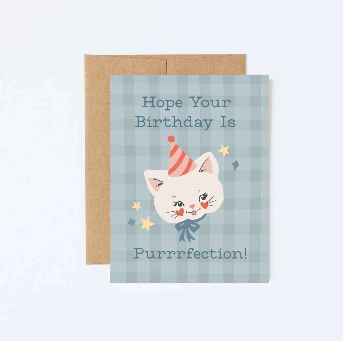 Hope Your Bday is Purrrfection Card