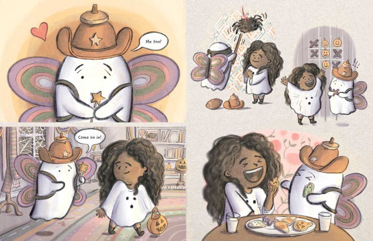 Little Ghost Makes a Friend by Maggie Edkins Willis