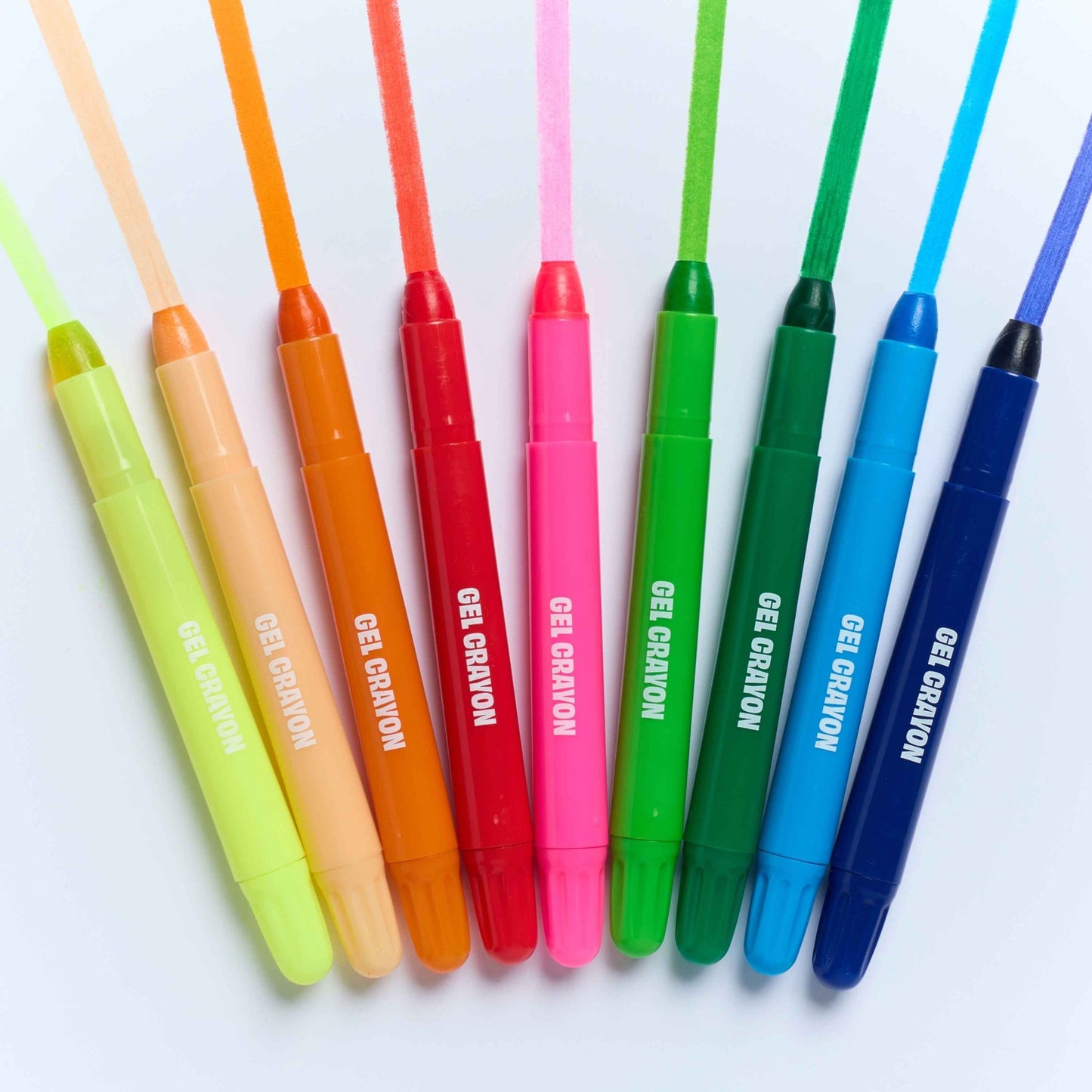 9 Gelly Flow Gel Crayons - vibeboxshop