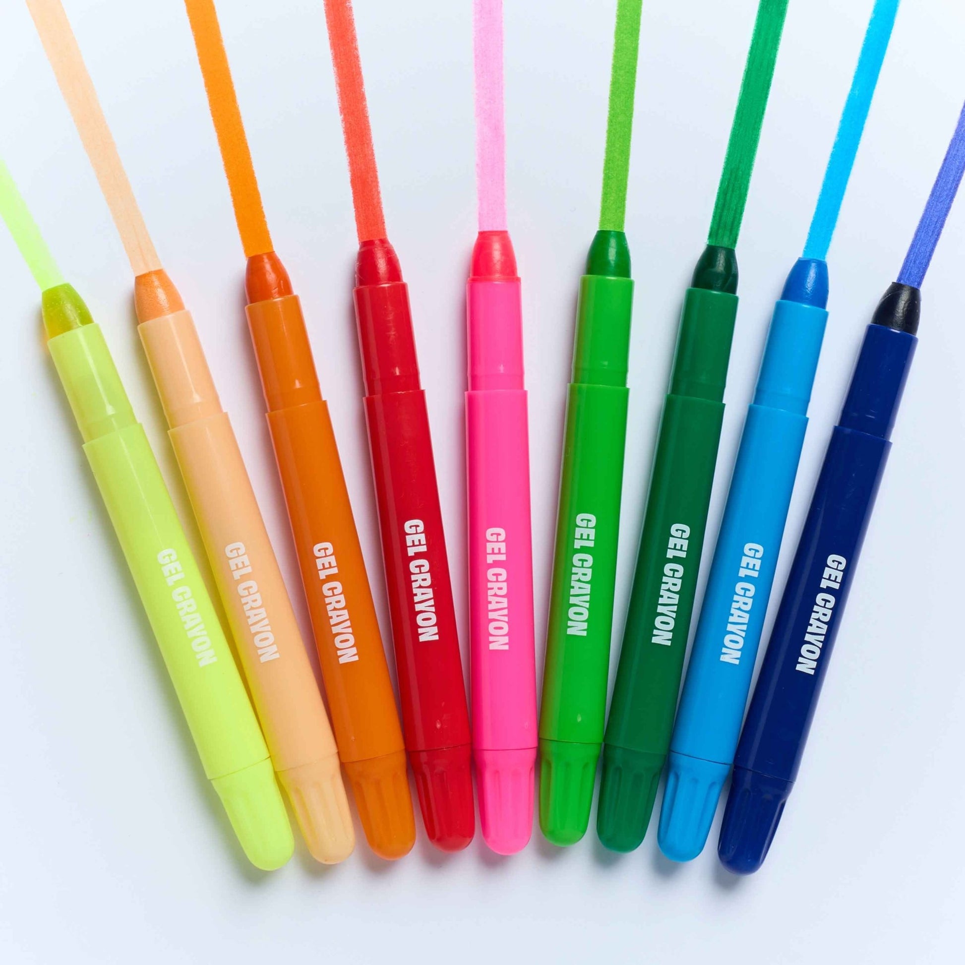 9 Gelly Flow Gel Crayons - vibeboxshop