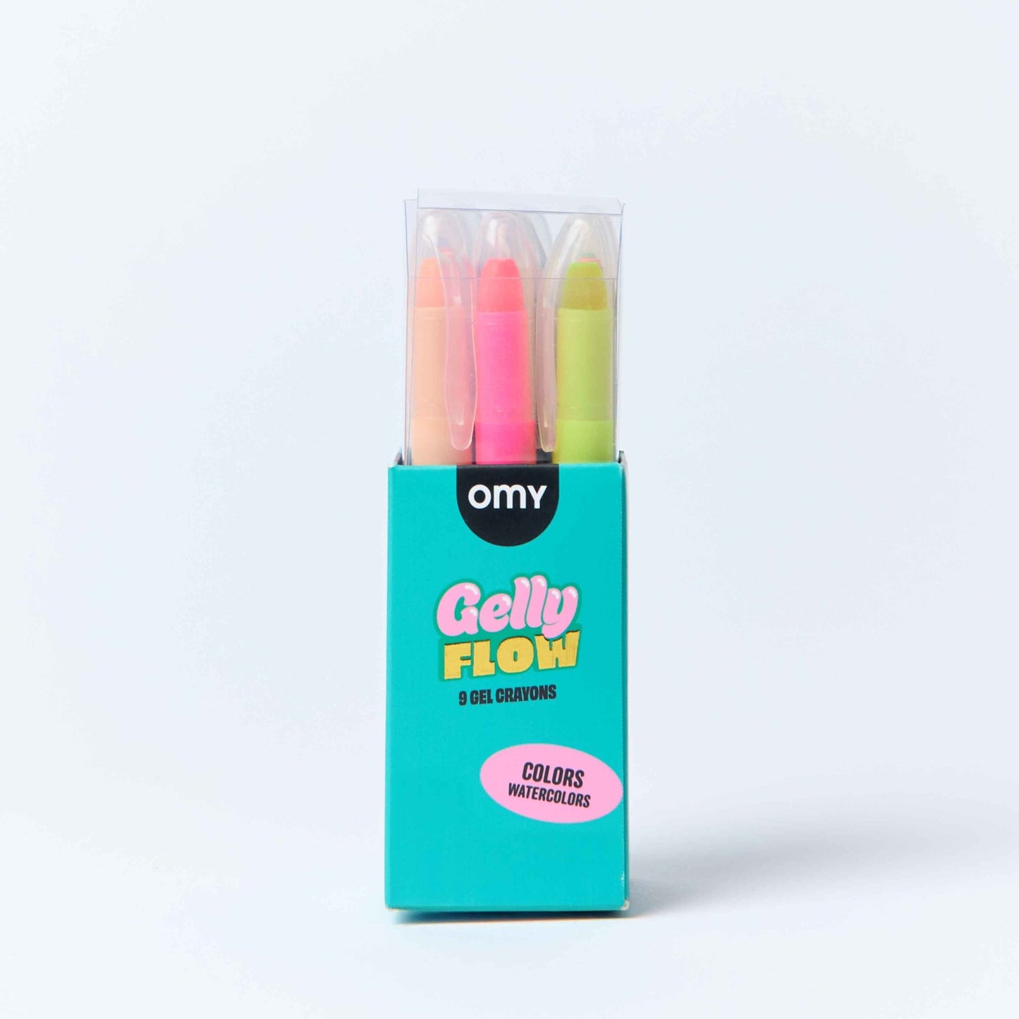 9 Gelly Flow Gel Crayons - vibeboxshop