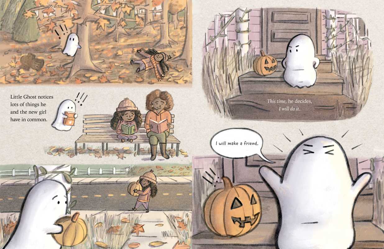 Little Ghost Makes a Friend by Maggie Edkins Willis