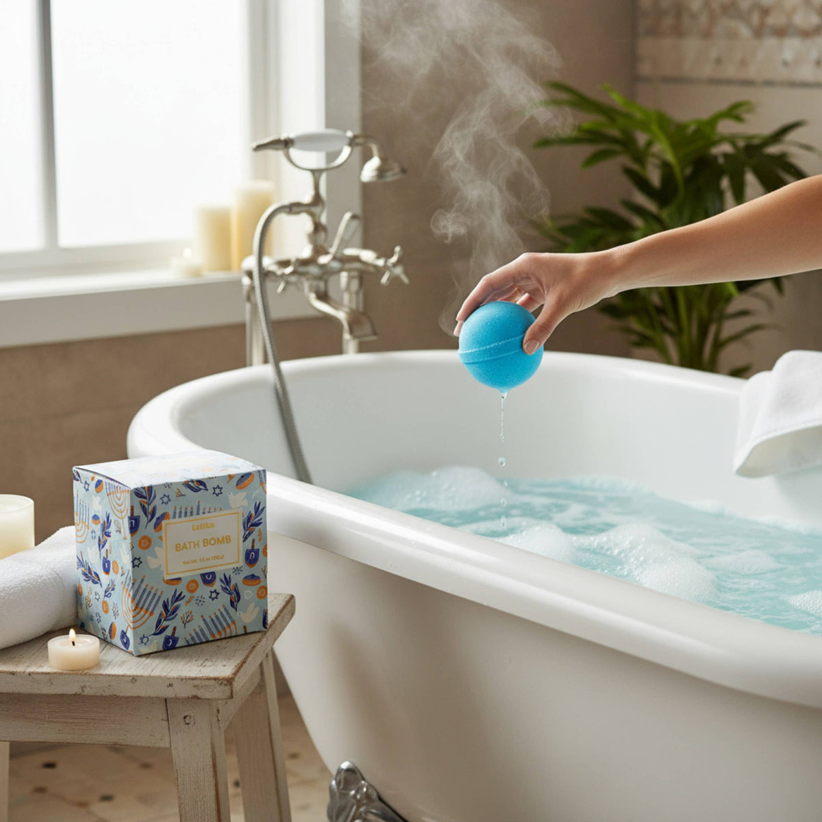Hanukkah Bath Bomb