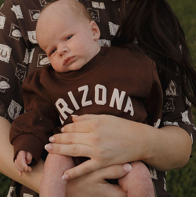 Arizona | Baby Sweatshirt Romper