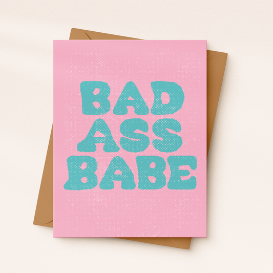 Badass Babe Card