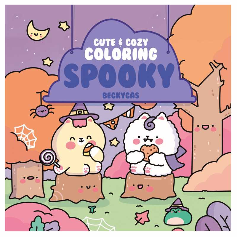 Spooky Cute & Cozy Coloring