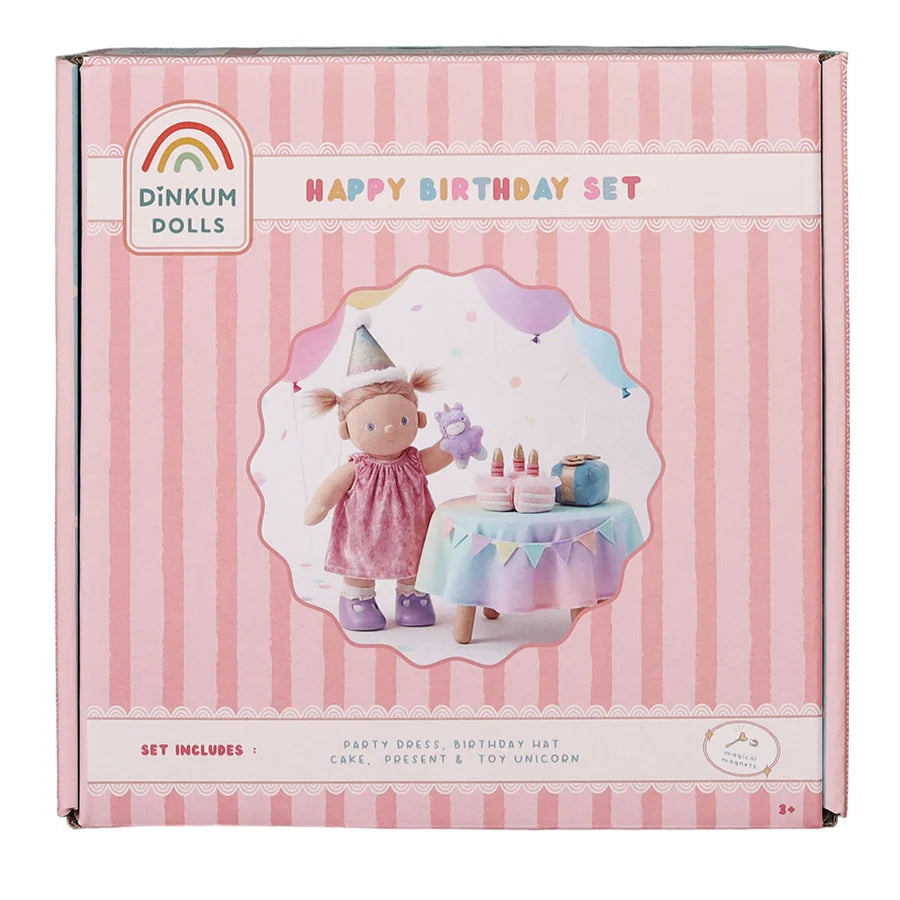 Dinkum Dolls Happy Birthday Set
