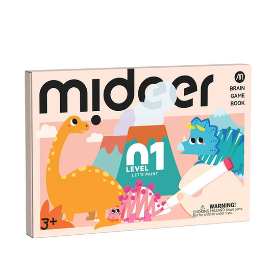 Brain Game Book: Let's Paint - 3 & Up