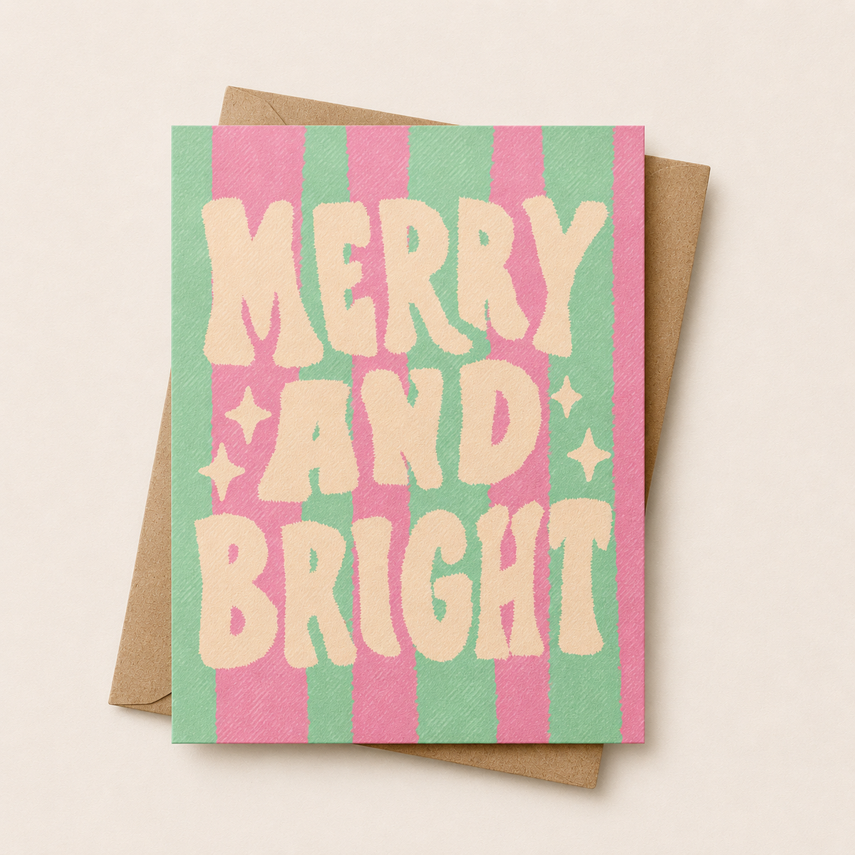 Merry & Bright Holiday Card