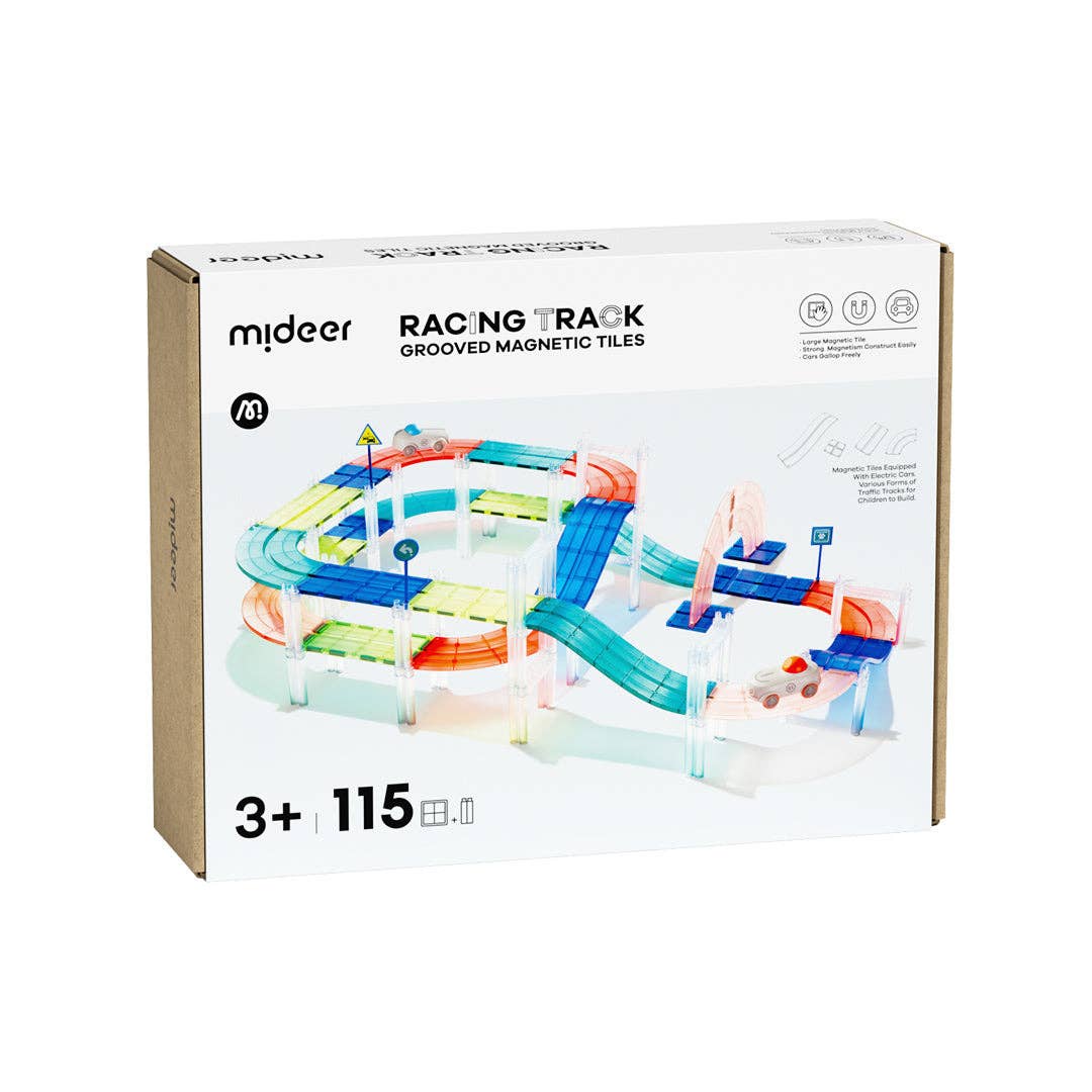 Racing Track Grooved Magnetic Tile