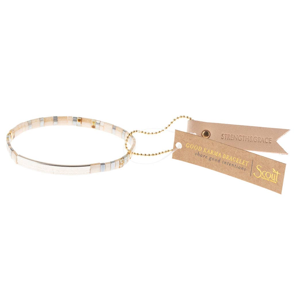 Good Karma Miyuki Bracelet | Strength & Grace