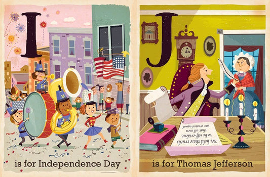 A is for America: A Patriotic Alphabet - vibeboxshop