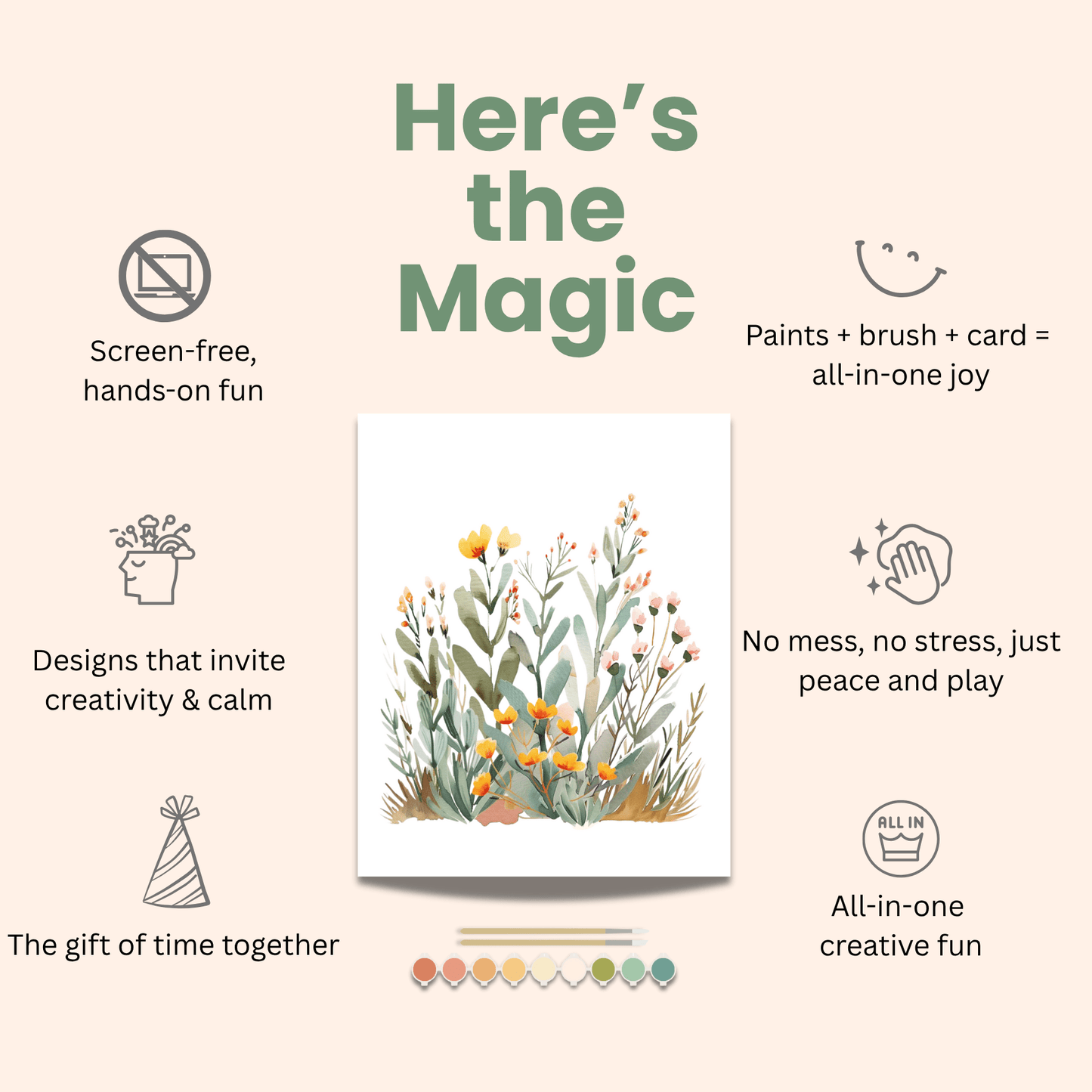 All - In - One Watercolor Kit - Desert Bloom - vibeboxshop