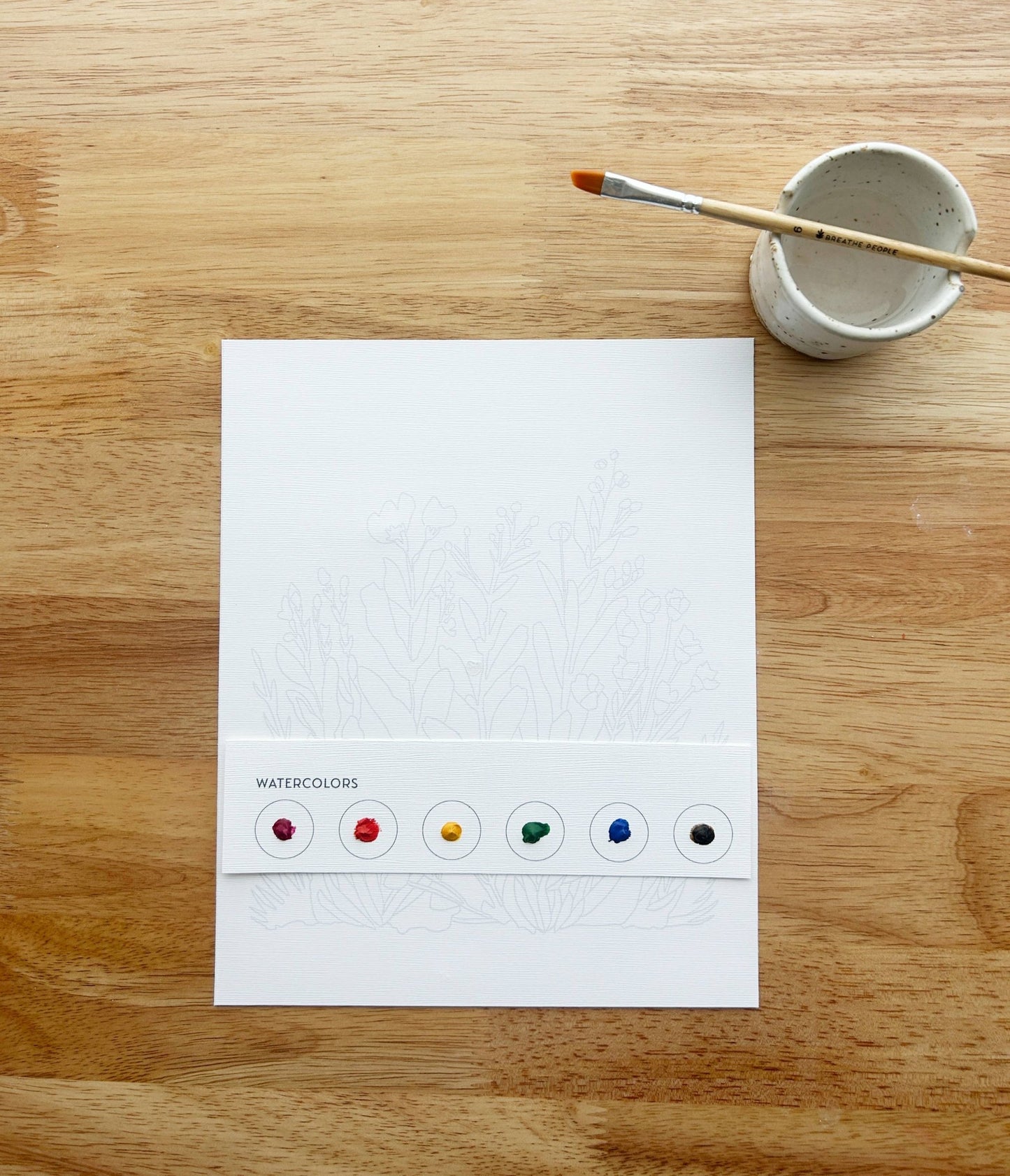 All - In - One Watercolor Kit - Desert Bloom - vibeboxshop