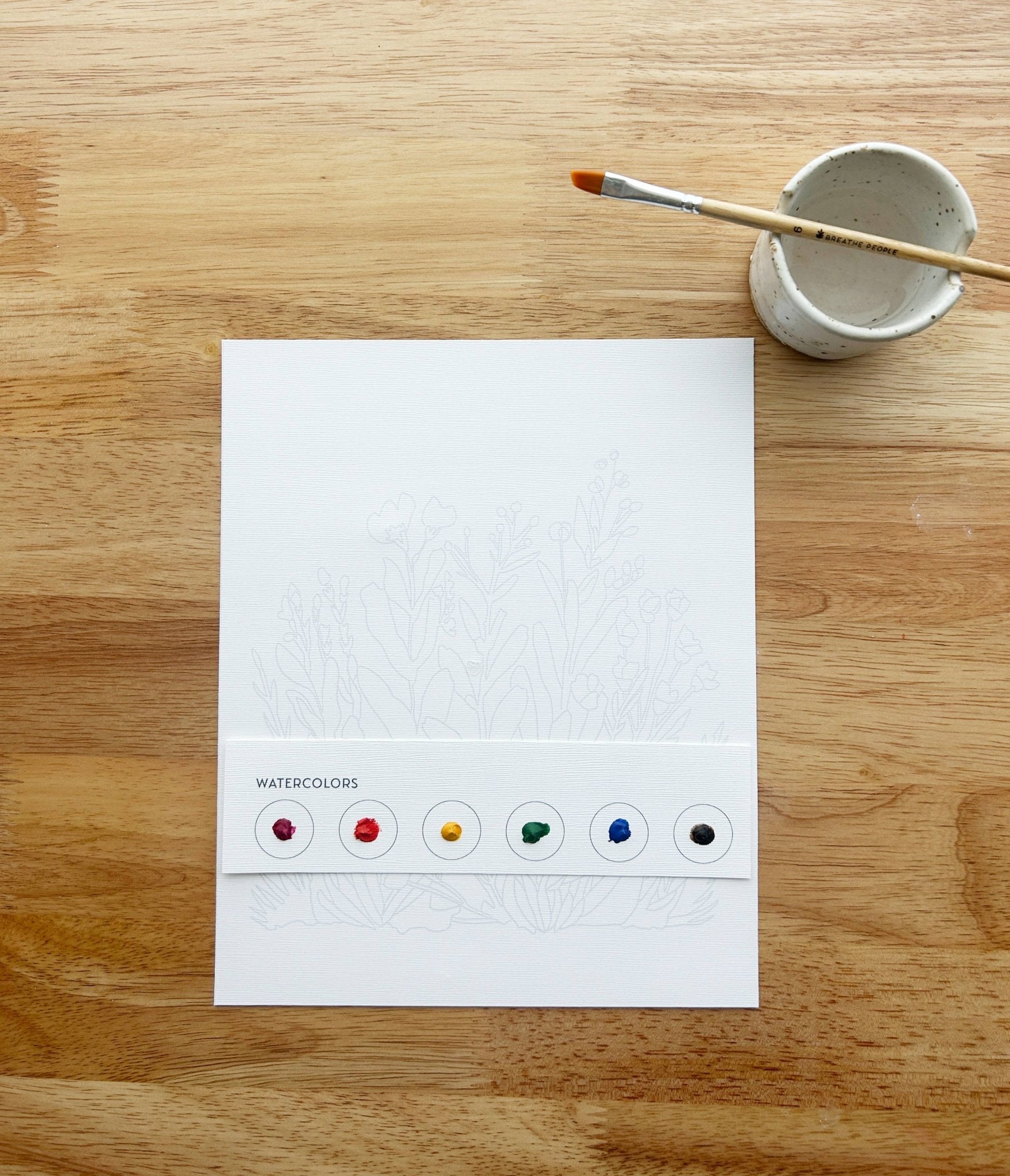 All - In - One Watercolor Kit - Desert Bloom - vibeboxshop