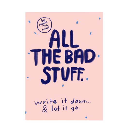 All The Bad Stuff Notebook - vibeboxshop