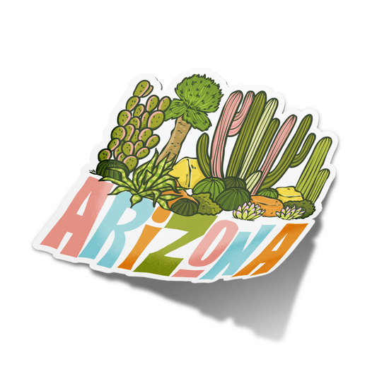 Arizona 10 Vinyl Waterproof Stickers - vibeboxshop