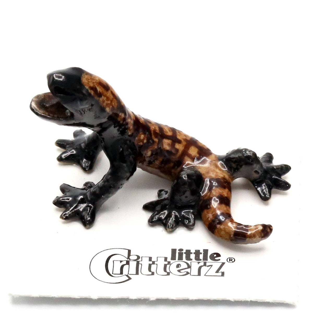Arizona Gila Monster Porcelain Miniature - vibeboxshop