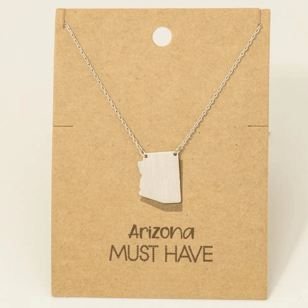 Arizona State Pendant Necklace - vibeboxshop