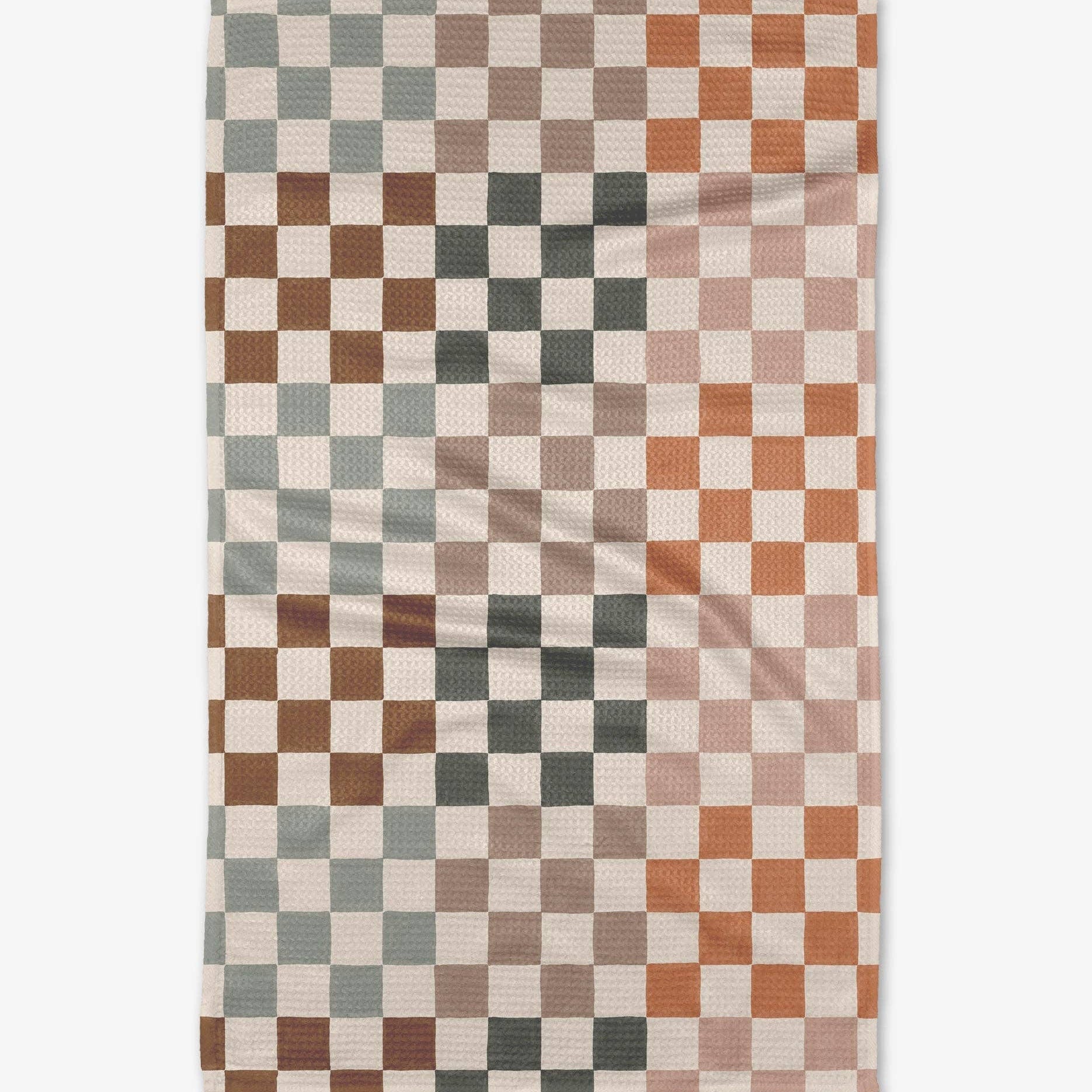 Autumn Checkers Kitchen Towel - vibeboxshop