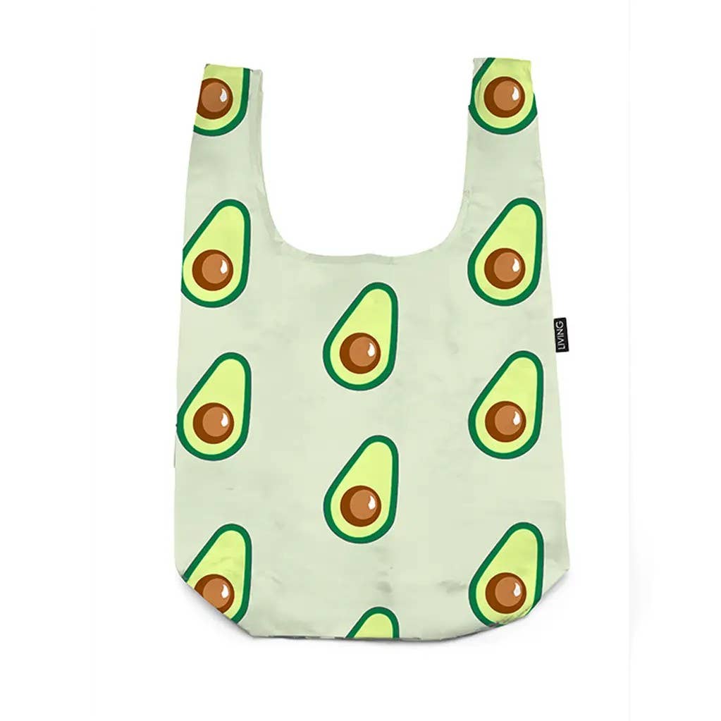 Avocado Reusable Shopping Bag & Charm - vibeboxshop