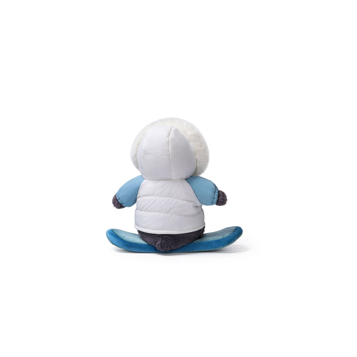 McHugs Snowboarder Penguin Weighted Plush Animal