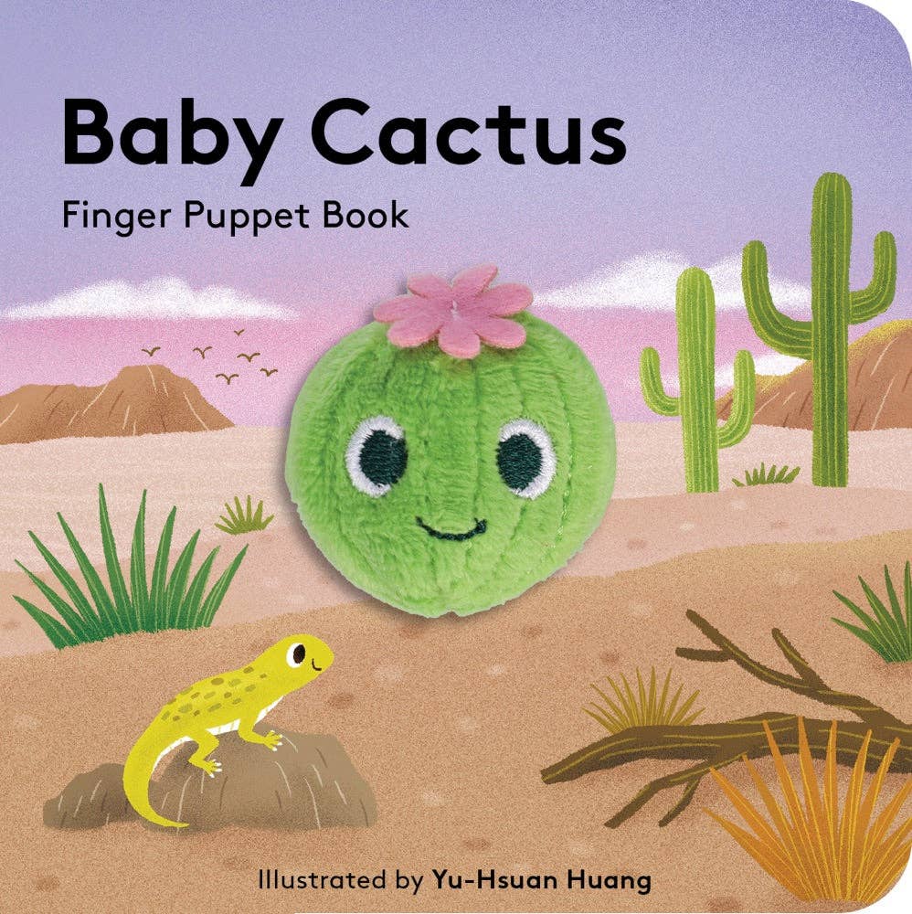 Baby Cactus: Finger Puppet Book - vibeboxshop