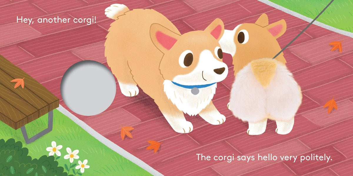 Baby Corgi Butt: Little Finger Puppet Book - vibeboxshop